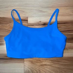 Bright Blue Sports Bra